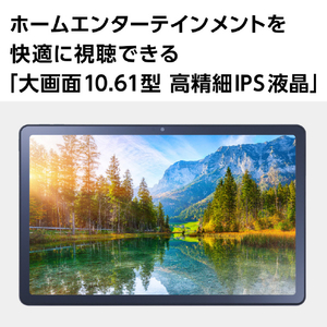 NEC タブレット LAVIE Tab T10 ストームグレー PCT1075EAS-イメージ9