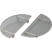 エムテートリマツ MT/18-8 スモールメッシュ とんかつ網 両足高 FCK8753-020258001