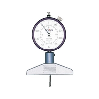 テクロック ダイヤルデプスゲージ 測定範囲0~20mm 0～20±0.0150.0110075 FC332JM-1028677