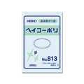 シモジマ ポリ袋 No.813 0.08×260×380mm 50枚 F180681-#6628300