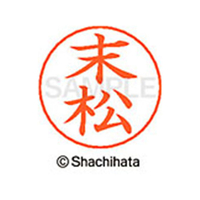 シヤチハタ ネームペン用ネーム シルバー 既製 末松 FC47805-X-GPS-2410