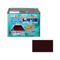 アサヒペン 水性シリコンアクリルトタン用 7L こげ茶 FC240PP