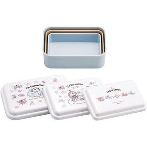スケーター 抗菌  入子式 シール容器 3P ドラえもん FC152PS-SLUS3AG-イメージ2