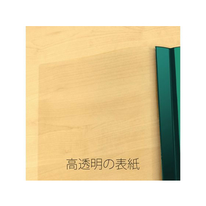 プラス 製本ファイル/レポートファイル A4 グリーン FCC5049-76872/NO.30-イメージ6