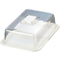 曙産業 ラブリーハット 角ケーキフード 中 白 MT-543 FC422LM-4544610