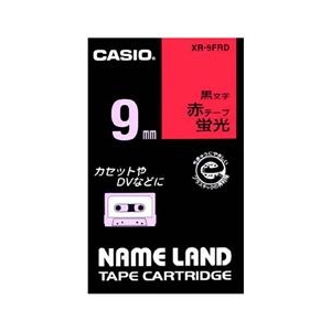 カシオ カシオネームランドテープ XR-9FRD-イメージ1