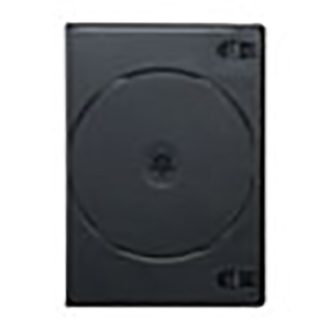 サンワサプライ DVDトールケース(12枚収納) ブラック DVD-TW12-01BKN-イメージ3