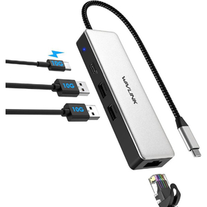 WAVLINK 2．5Gbps イーサネット 4-in-1 USB-C ハブ(PD充電対応) WL-UHP3032G-イメージ1