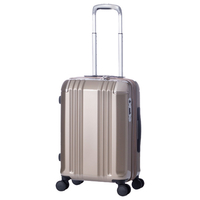 アジア・ラゲージ スーツケース(約34L/拡張+6L) デカかるEdge シャンパンゴールド ALI-008-18W SPG