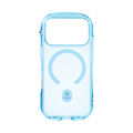 Ｈａｍｅｅ iPhone18 Pro/17 Pro用 ﾊｲﾌﾞﾘｯﾄﾞMAGSYNQｹｰｽ IFACE LOOK IN CLEAR ブルー／フロスト 41-194793