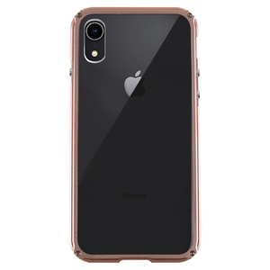 GAZE iPhone XR用ケース Aluminum Bumper Razor Fit ローズゴールド GZ13479I61-イメージ1