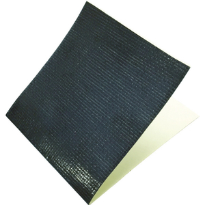 ユタカメイク シート補修用強力粘着テープ シートタイプ ブラック １０ｃｍｘ２０ｃｍ ユタカメイク シート補修用強力粘着テープ SH-B1-イメージ1