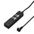 ヤザワ 個別スイッチ付USBタップ(2個口・2m) ブラック Y02KS422BK2U-イメージ1