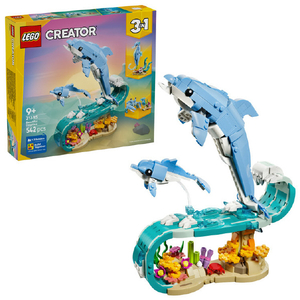 レゴジャパン LEGO クリエイター3in1 31385 キラキライルカの波ダンス 31385ｷﾗｷﾗｲﾙｶﾉﾅﾐﾀﾞﾝｽ-イメージ1