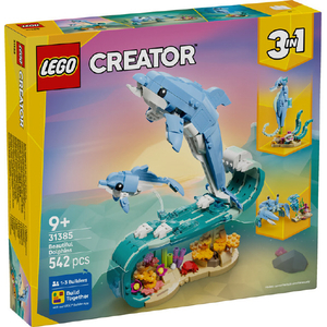 レゴジャパン LEGO クリエイター3in1 31385 キラキライルカの波ダンス 31385ｷﾗｷﾗｲﾙｶﾉﾅﾐﾀﾞﾝｽ-イメージ3