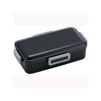 スケーター 抗菌 ふわっと 弁当箱 830ml ブラック FC192NW-PFLB8AG