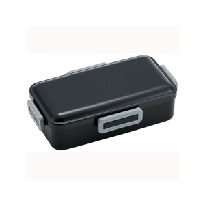 スケーター 抗菌 ふわっと 弁当箱 830ml ブラック FC192NW-PFLB8AG-イメージ1