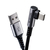 エレコム USB2．0ケーブル(認証品、A-C、L型コネクタ) 0．3m ブラック MPA-ACL03NBK-イメージ2
