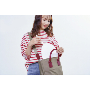コジット muchu muchu うちわすっぽり2wayトートバッグ black MUCHUｳﾁﾜ2WAYﾄ-ﾄﾊﾞﾂｸﾞBK-イメージ5