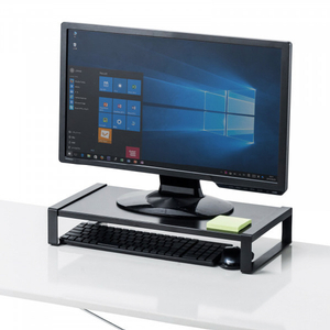 サンワサプライ スチール製机上ラック(W500) ブラック MR-LC207BKN-イメージ2