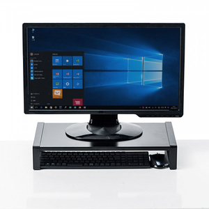 サンワサプライ スチール製机上ラック(W500) ブラック MR-LC207BKN-イメージ6