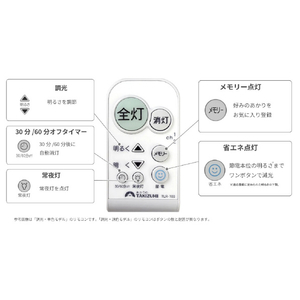 タキズミ 洋風シーリングライト タキズミ　洋風シーリングライト ホワイト RD60285-イメージ3