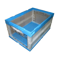 岐阜プラスチック工業 折りたたみコンテナー CB-76 片扉 FC730LG-2918300