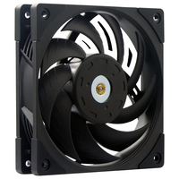 アイネックス 銅軸FDBケースファン120mm 静音・高耐久PWMタイプ 1800rpm BA-CF120AMBA01