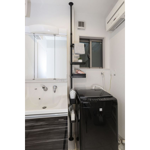 積水樹脂 積水樹脂商事/つっぱり式 スリムラック ブラック 200～275ｃｍ FC023RB-TSR-LBK-イメージ4