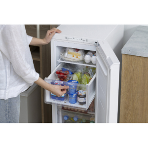 アイリスオーヤマ 【冷凍庫】80L 前開きタイプフリーザー ホワイト KUSN-S8C-W-イメージ12