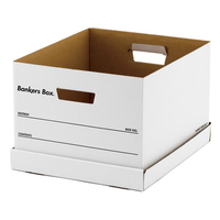 フェローズ F380785-1005901 バンカーズボックス 703SボックスA4 黒3個