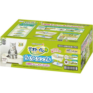ユニ・チャーム デオトイレ らくらくシンプル 本体セット ナチュラルアイボリー FC290YP-イメージ1