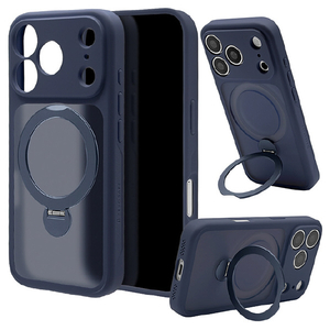 ラスタバナナ iPhone18 Pro/17Pro用 ZEROSAFE 極 SHAFT フロストネイビー 9596IP6BZSFNV-イメージ1