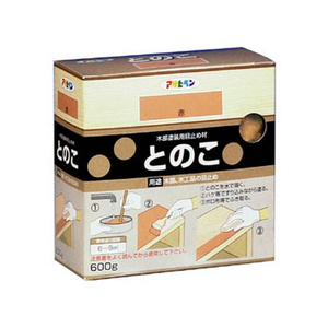 アサヒペン とのこ 600G 赤 FC210PK-イメージ1