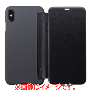 パワーサポート iPhone XS Max用ケース Black PUC-82-イメージ5
