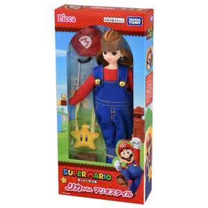 タカラトミー リカちゃん スーパーマリオ リカちゃん マリオスタイル リカちゃん ｽ-ﾊﾟ-ﾏﾘｵﾘｶﾁﾔﾝﾏﾘｵｽﾀｲﾙ-イメージ6