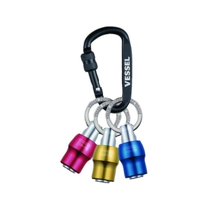 ベッセル クイックキャッチャー 3個組 QB‐K3C (レッド・ブルー・イエロー) FC731CH-7921411-イメージ1