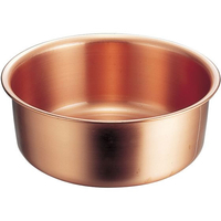タケコシ 銅製 洗い桶 29cm 4.5L FC020LY-8338400