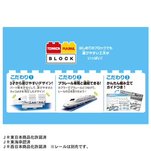 タカラトミー トミカ・プラレールブロック 新幹線と電車エントリーセット ﾄﾐﾌﾟﾗﾌﾞﾛﾂｸｼﾝｶﾝｾﾝﾄﾃﾞﾝｼﾔｾﾂﾄ-イメージ4
