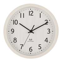 ニトリ ｶｹﾄﾞｹｲﾌｫ-ﾚ26RST-WW 電波掛置時計 ホワイトウォッシュ