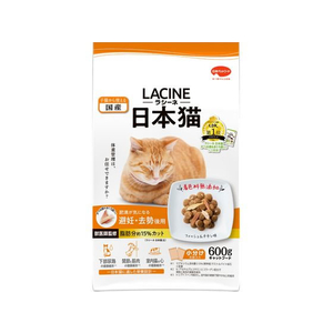 日本ペットフード ラシーネ 日本猫 避妊・去勢後用 600g FC556RW-イメージ1