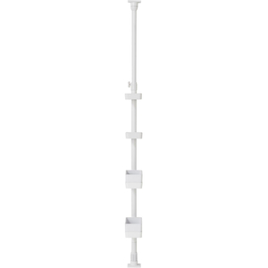 積水樹脂 積水樹脂商事/つっぱり式 スリムラック ホワイト 120～200ｃｍ FC024RB-TSR-SW-イメージ9