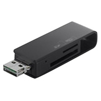 BUFFALO 高速カードリーダーライター ブラック BSCRD05U2BK
