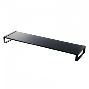 サンワサプライ スチール製机上ラック(W100．0cm)  ブラック MR-LC209BKN-イメージ1