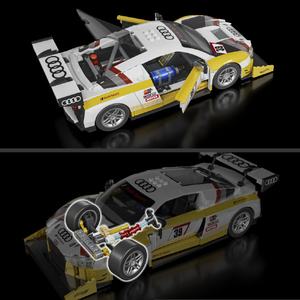 マテル JFT18 マテル ブリックショップ ホットウィール '15 アウディ R8 LMS R8 LMS HWBS15ｱｳﾃﾞｲR8LMS-イメージ7
