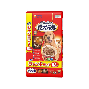 ユニ・チャーム 愛犬元気 ビーフ・緑黄色野菜・小魚入り 10kg FCJ603N-イメージ1