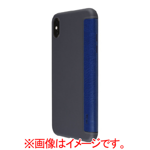 パワーサポート iPhone XS Max用ケース Navy PUC-83-イメージ1