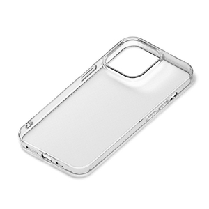 PGA iPhone 15 Pro用ソフトケース クリア PG-23BTP01CL-イメージ1