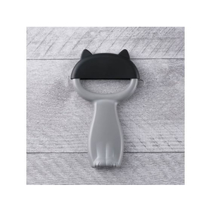 貝印 Nyammy ぼうし型カバー付き ねこのピーラー FC423RK-DH2720-イメージ2