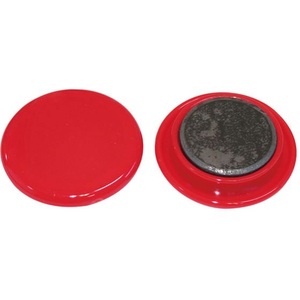 ミツヤ カラーマグネット 40mm 赤 10個×3 FC066SJ-BX3-CM40RD-イメージ2
